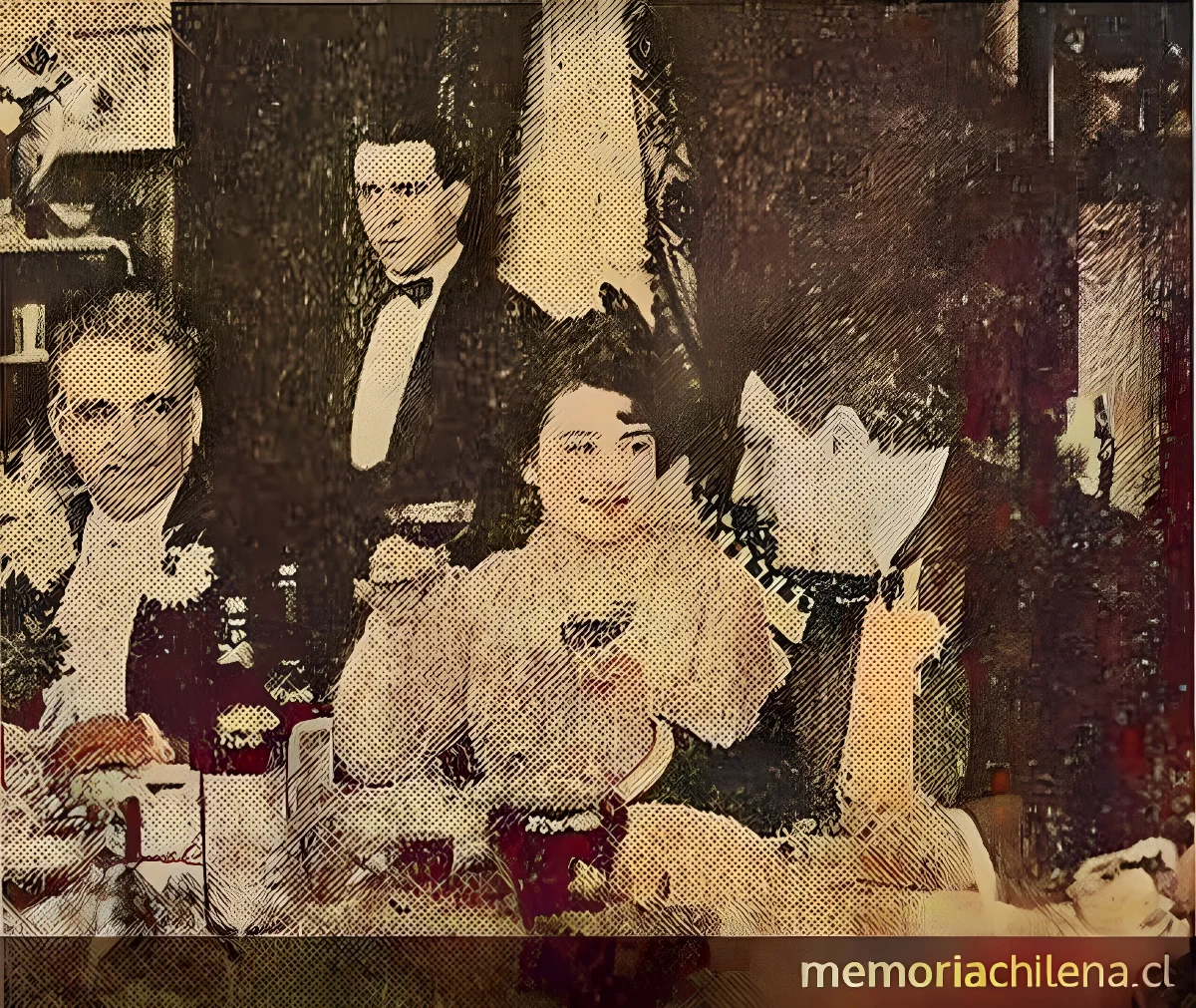 Escena de Alma chilena de Arturo Mario — 1917 | Chile de Ayer