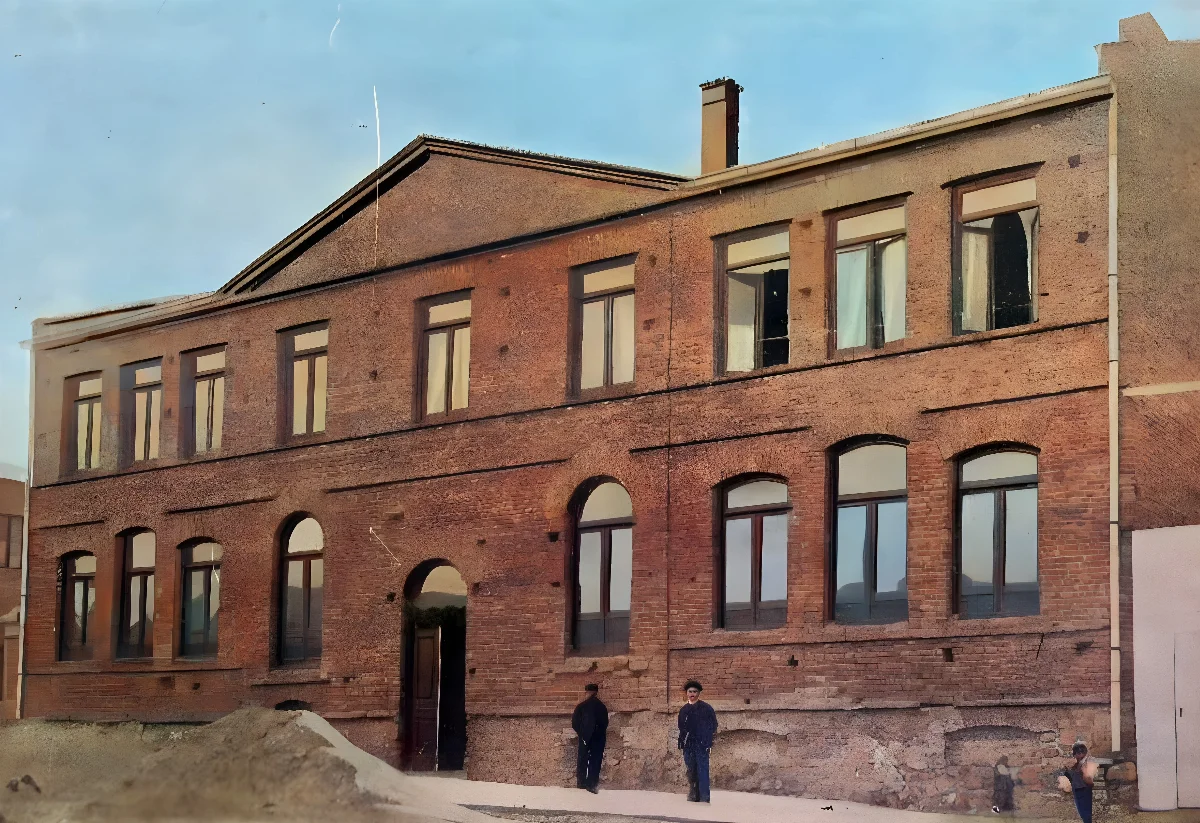 Escuela Alemana, Punta Arenas, 1906 — 1906 | Chile de Ayer