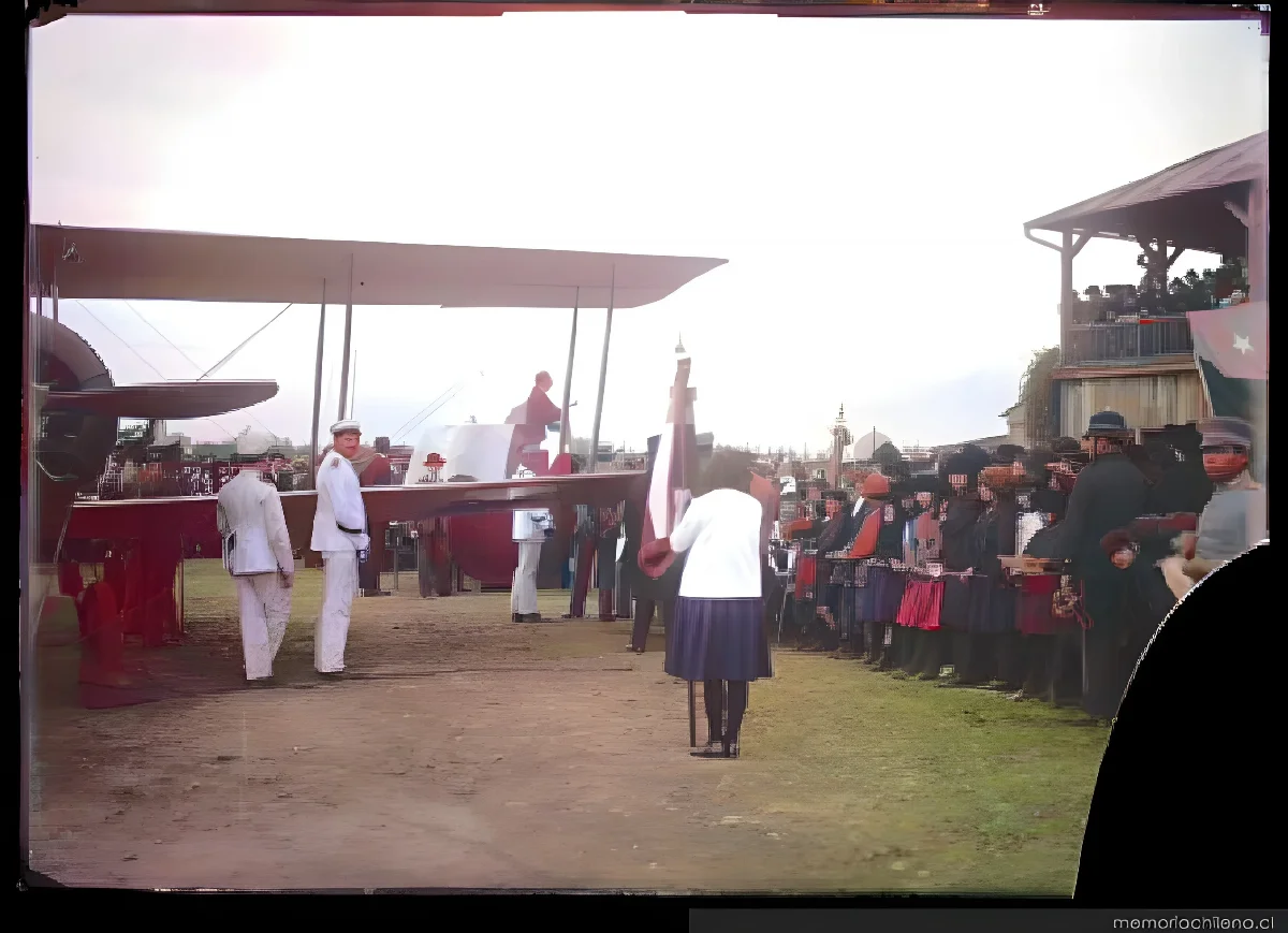 Escuela de Aviación — 1913 | Chile de Ayer