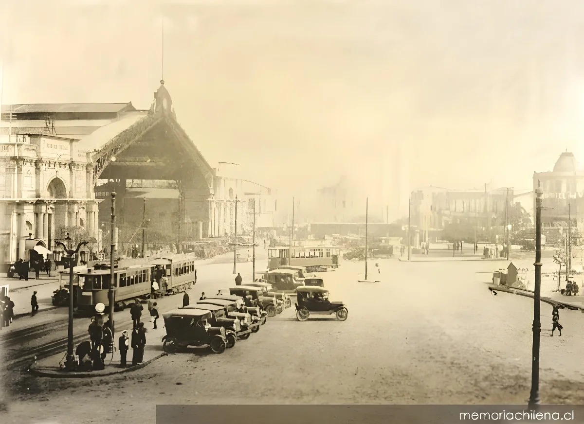 Estación Central, hacia 1920 — 1920 | Chile de Ayer