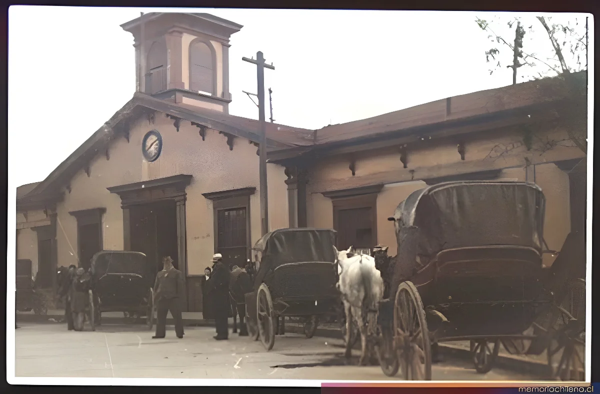 Estación de ferrocarriles de Copiapó — 1900 | Chile de Ayer