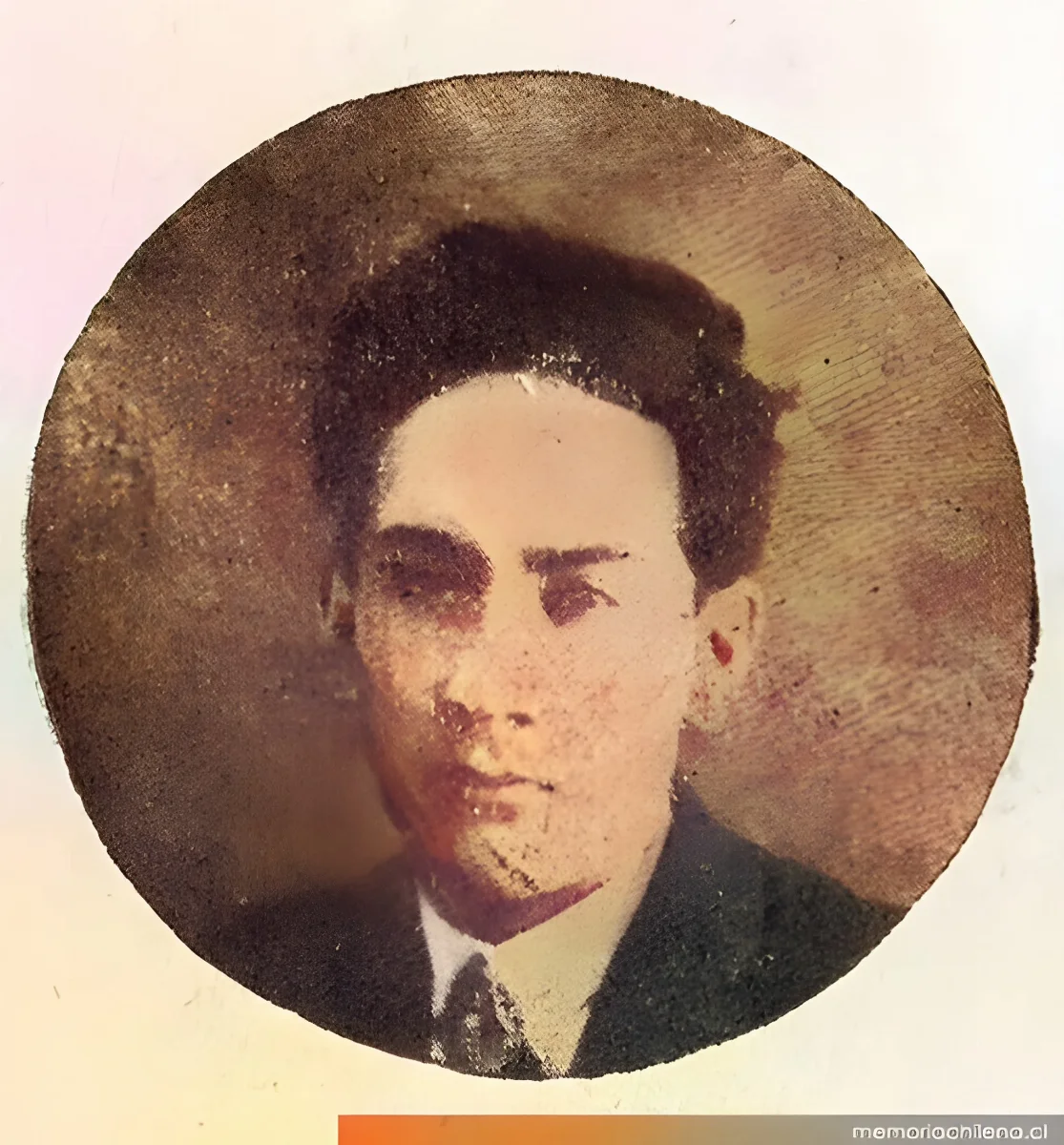 Elías Arze Bastidas, hacia 1913 — 1913 | Chile de Ayer