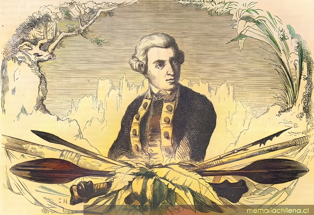 James Cook, 1769-1780 — 1769 | Chile de Ayer