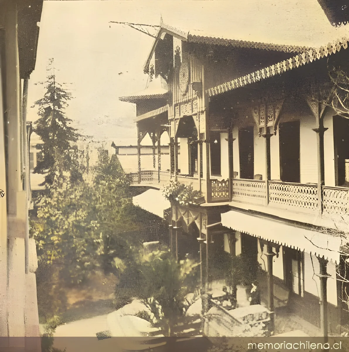 Hotel France, Viña del Mar, hacia 1913 — 1913 | Chile de Ayer