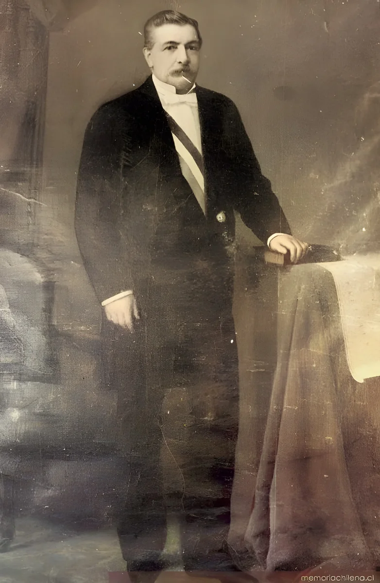 Presidente Domingo Santa María, hacia 1882 — 1882 | Chile de Ayer