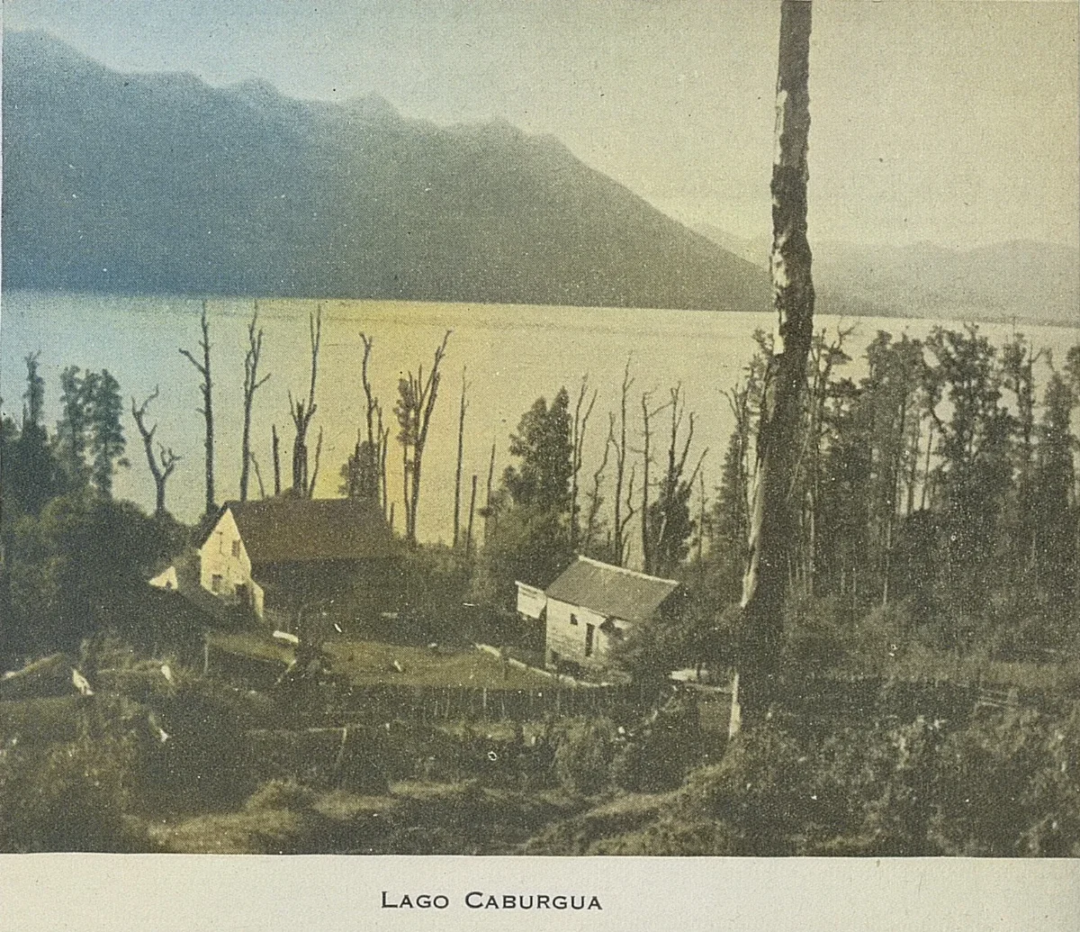 Lago Caburgua, 1947 — 1947 | Chile de Ayer