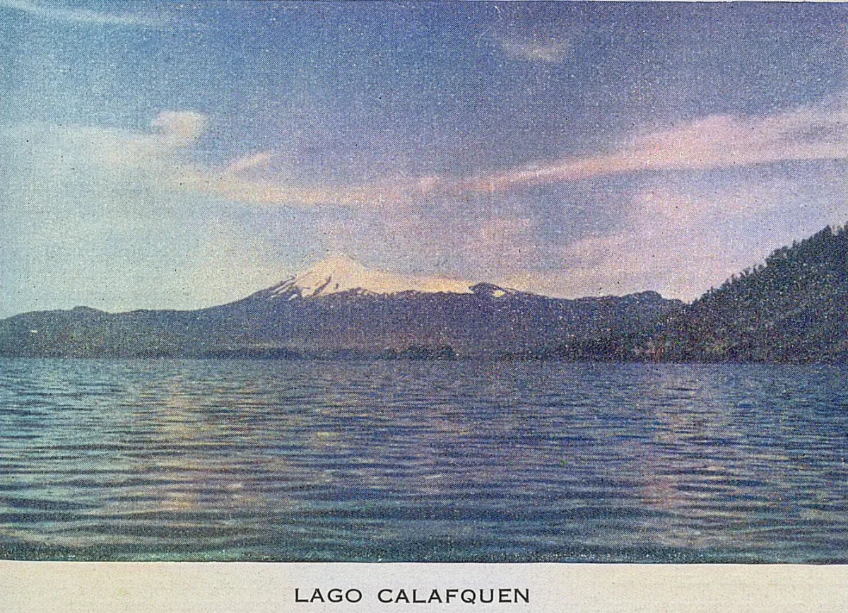 Lago Calafquén, 1939 — 1939 | Chile de Ayer