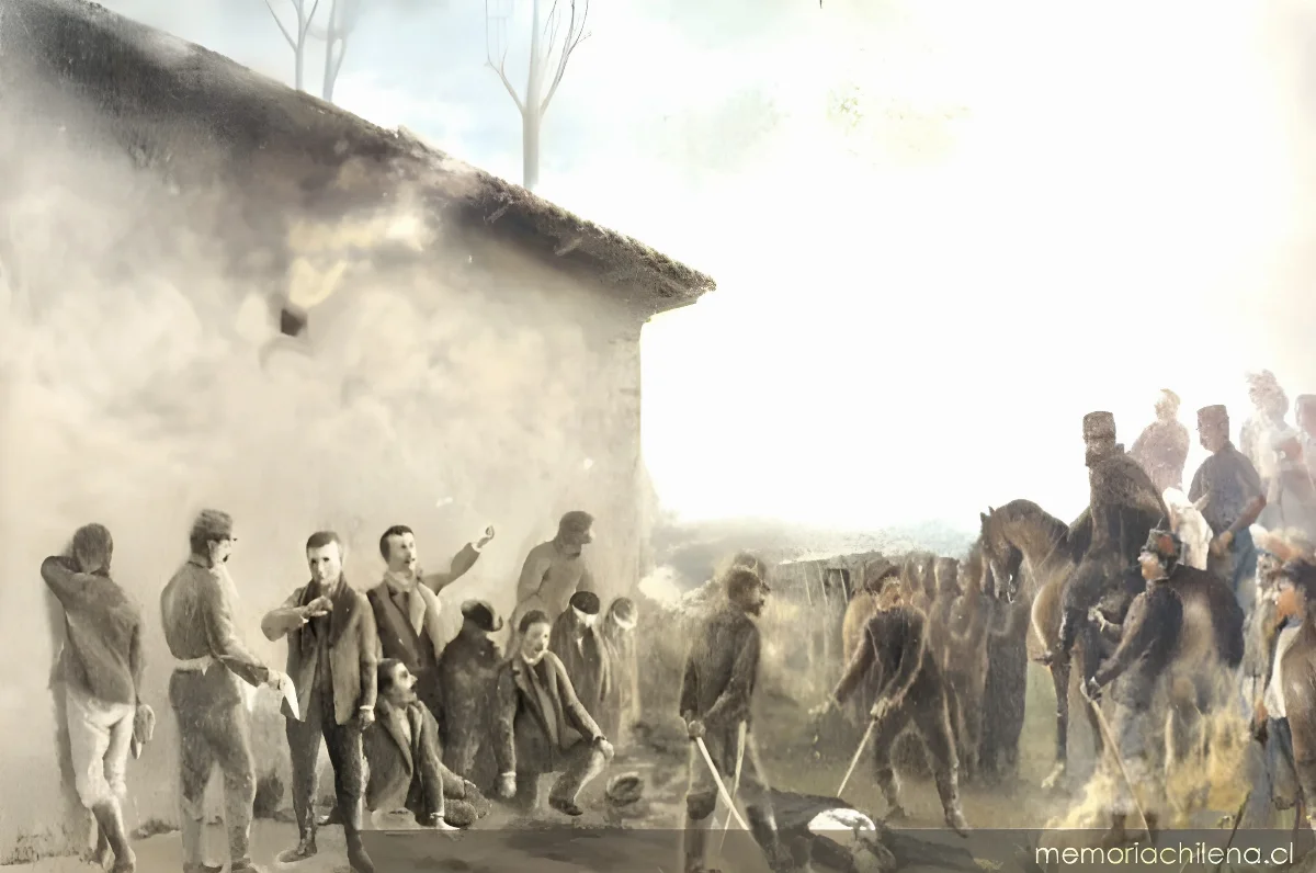 Matanza de Lo Cañas, 1891 — 1891 | Chile de Ayer