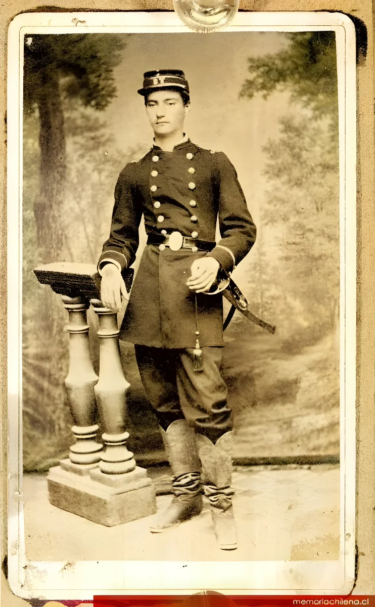 Melciades Fernández, hacia 1880 — 1880 | Chile de Ayer