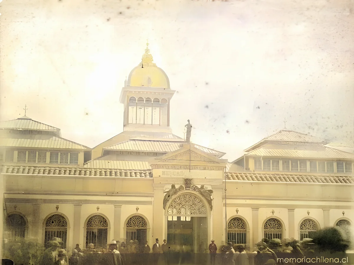 Mercado Central, 1890 — 1890 | Chile de Ayer