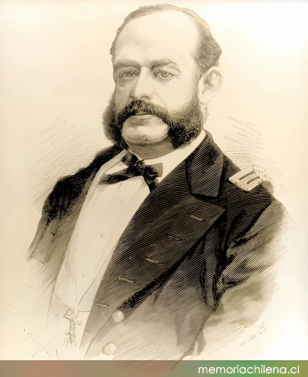 Miguel Grau, hacia 1879 — 1834 | Chile de Ayer