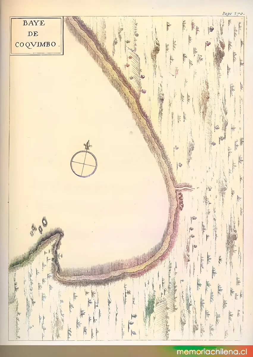 Baye de Coquimbo, 1709 — 1709 | Chile de Ayer