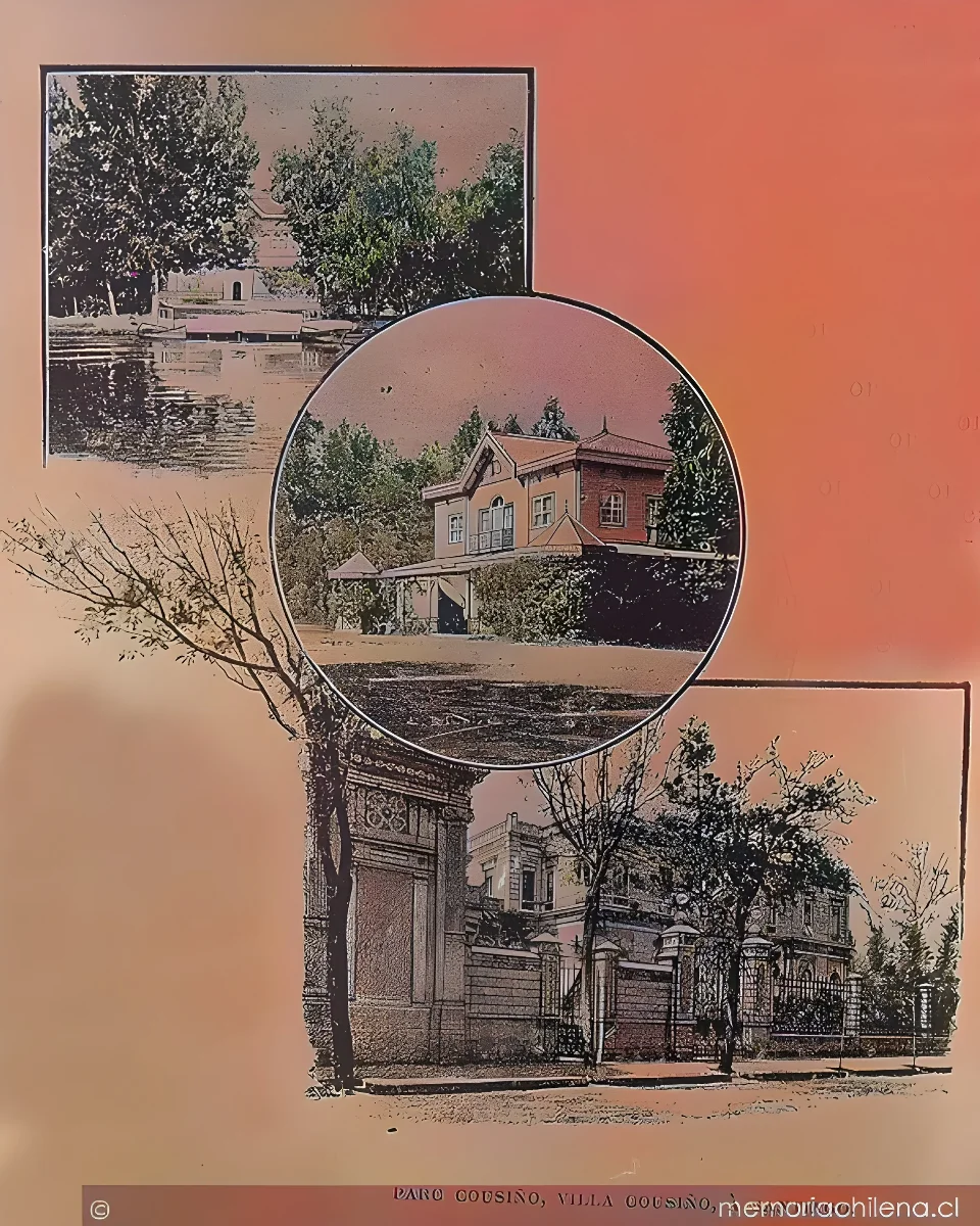 Parque Cousiño, Santiago, 1899 — 1899 | Chile de Ayer