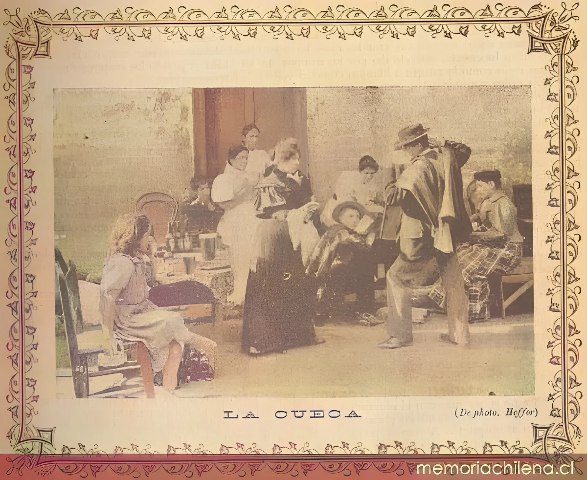 La cueca, 1900 — 1900 | Chile de Ayer