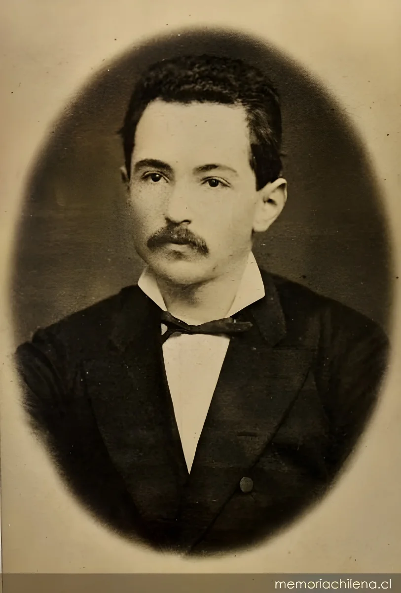 Valentín Letelier Madariaga, hacia 1890 — 1890 | Chile de Ayer