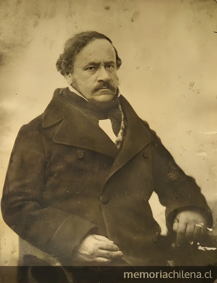 José Zapiola, hacia 1850 — 1850 | Chile de Ayer