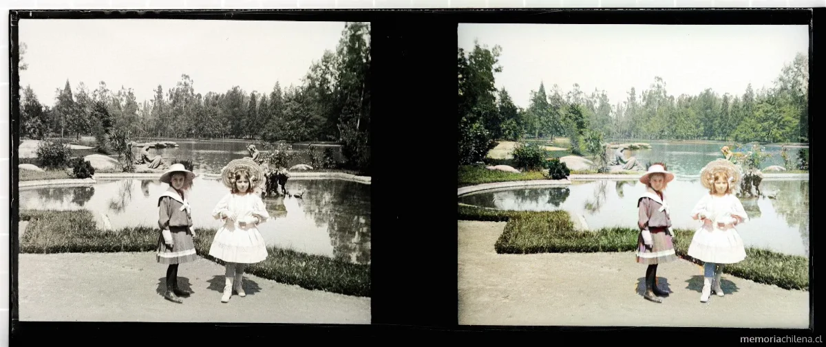 Parque Cousiño, 1906 — 1906 | Chile de Ayer