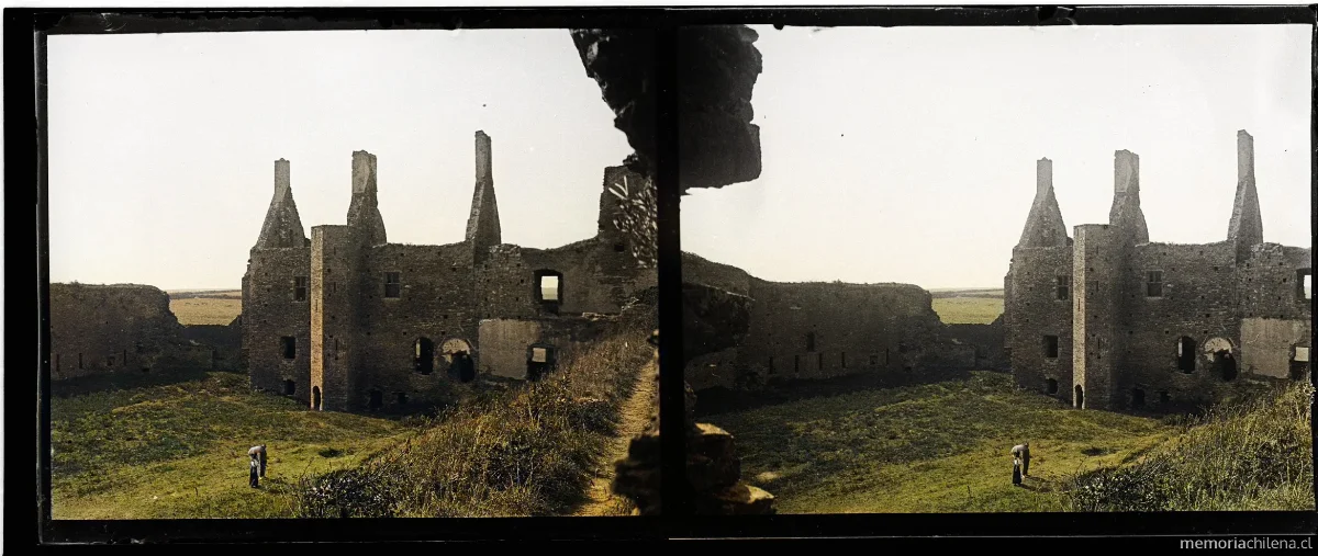 El Castillo de Suscinio, Trinité-sur-Mer, septiembre 1911 — 1911 | Chile de Ayer