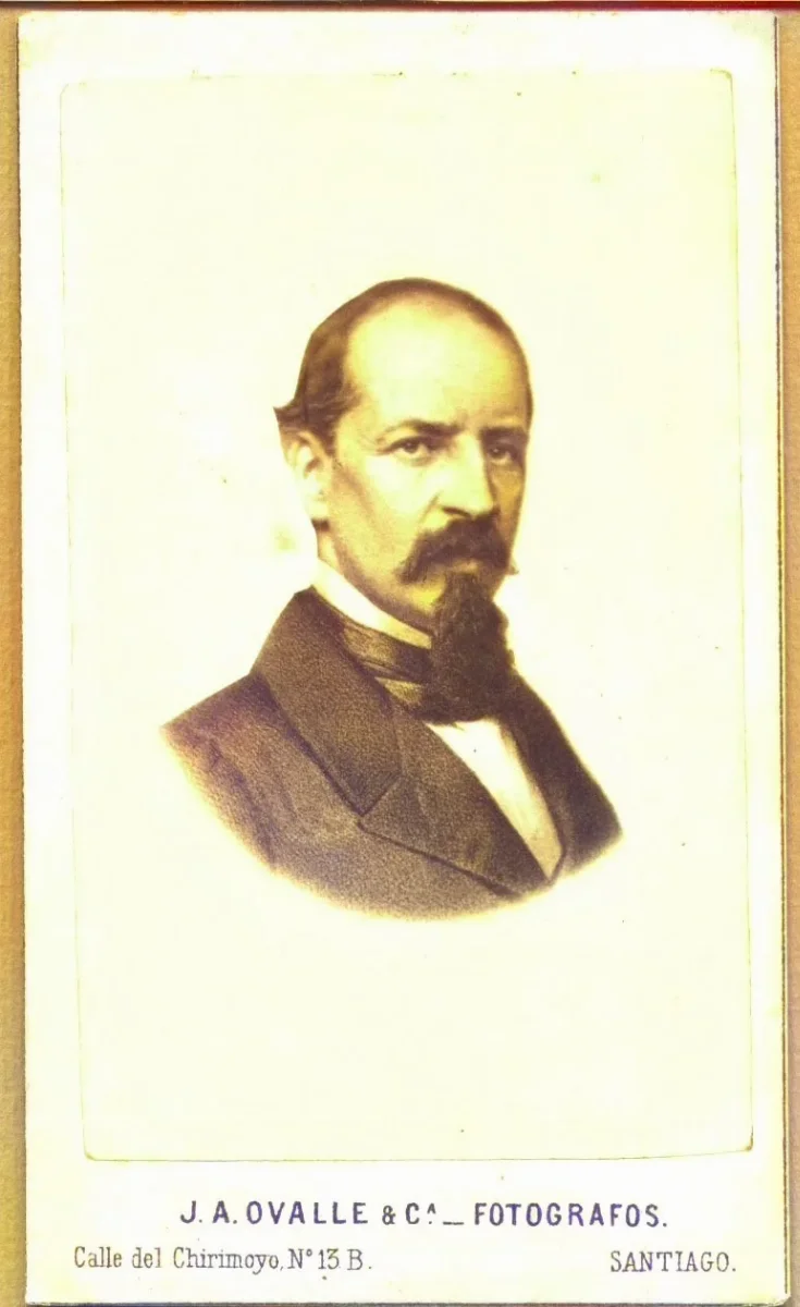 José Miguel Carrera y Fontecilla, hacia 1859 — 1859 | Chile de Ayer