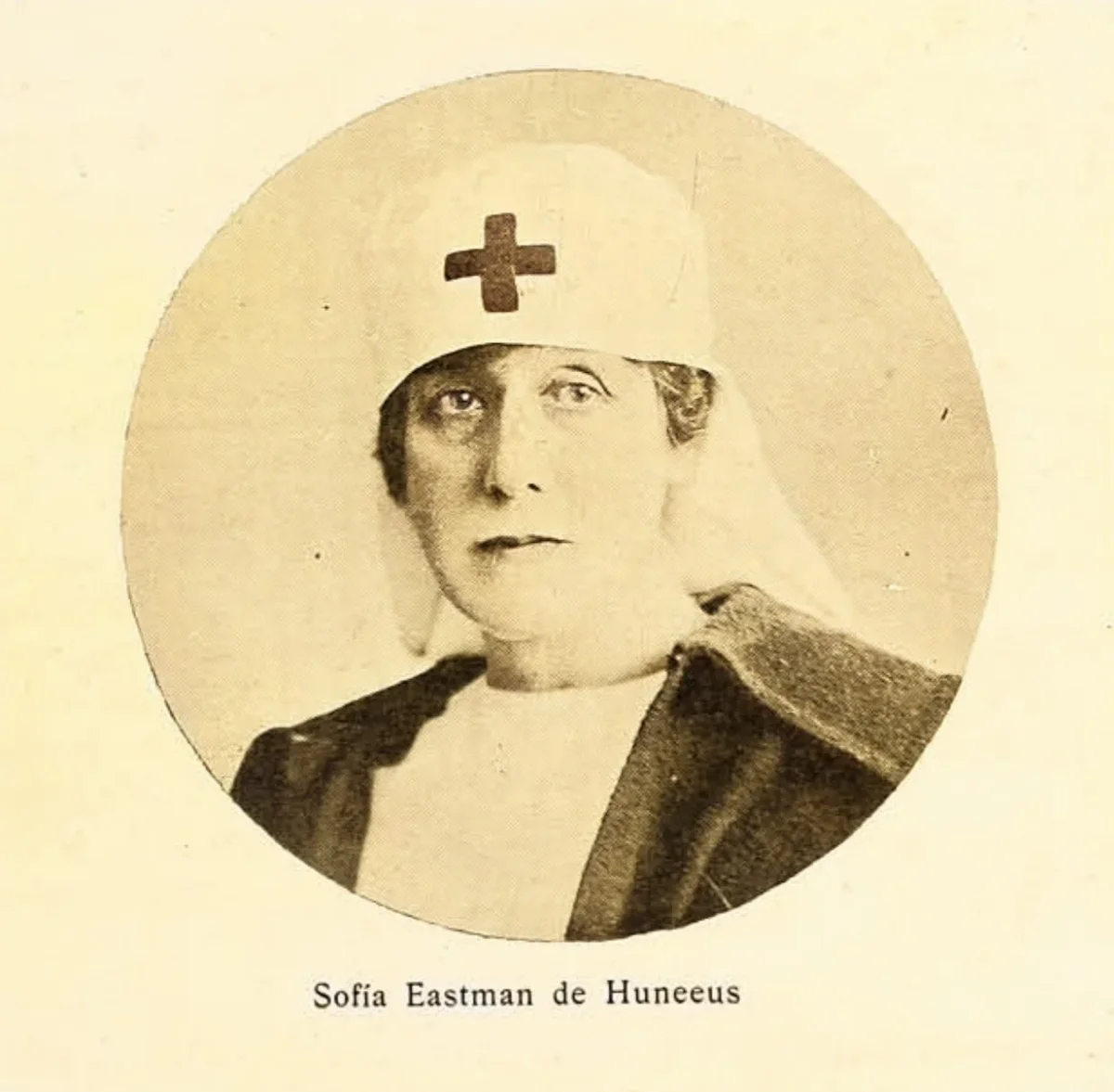 Sofía Eastman de Huneeus, segunda presidenta de la Cruz Roja, 1918-1921 — aprox. 1900 | Chile de Ayer