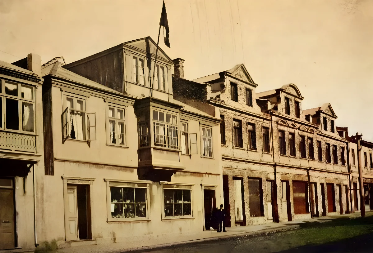 Almacén de mercería de José Bucksbaum en Punta Arenas, 1906 — 1906 | Chile de Ayer
