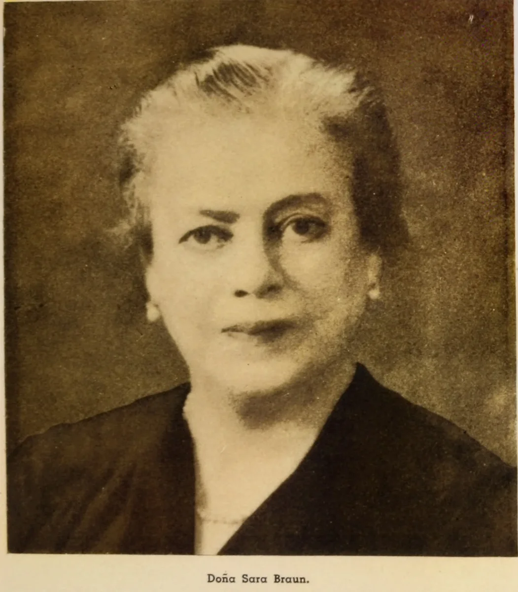Sara Braun, 1862-1955 — 1943 | Chile de Ayer