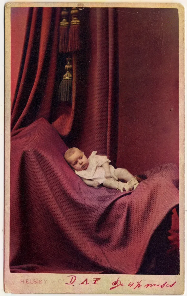 D. A. F. de 4 1/2 meses, hacia 1858 — 1858 | Chile de Ayer