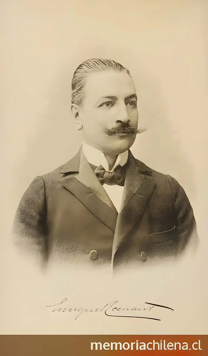 Enrique Rocuant,  hacia 1899 — 1899 | Chile de Ayer