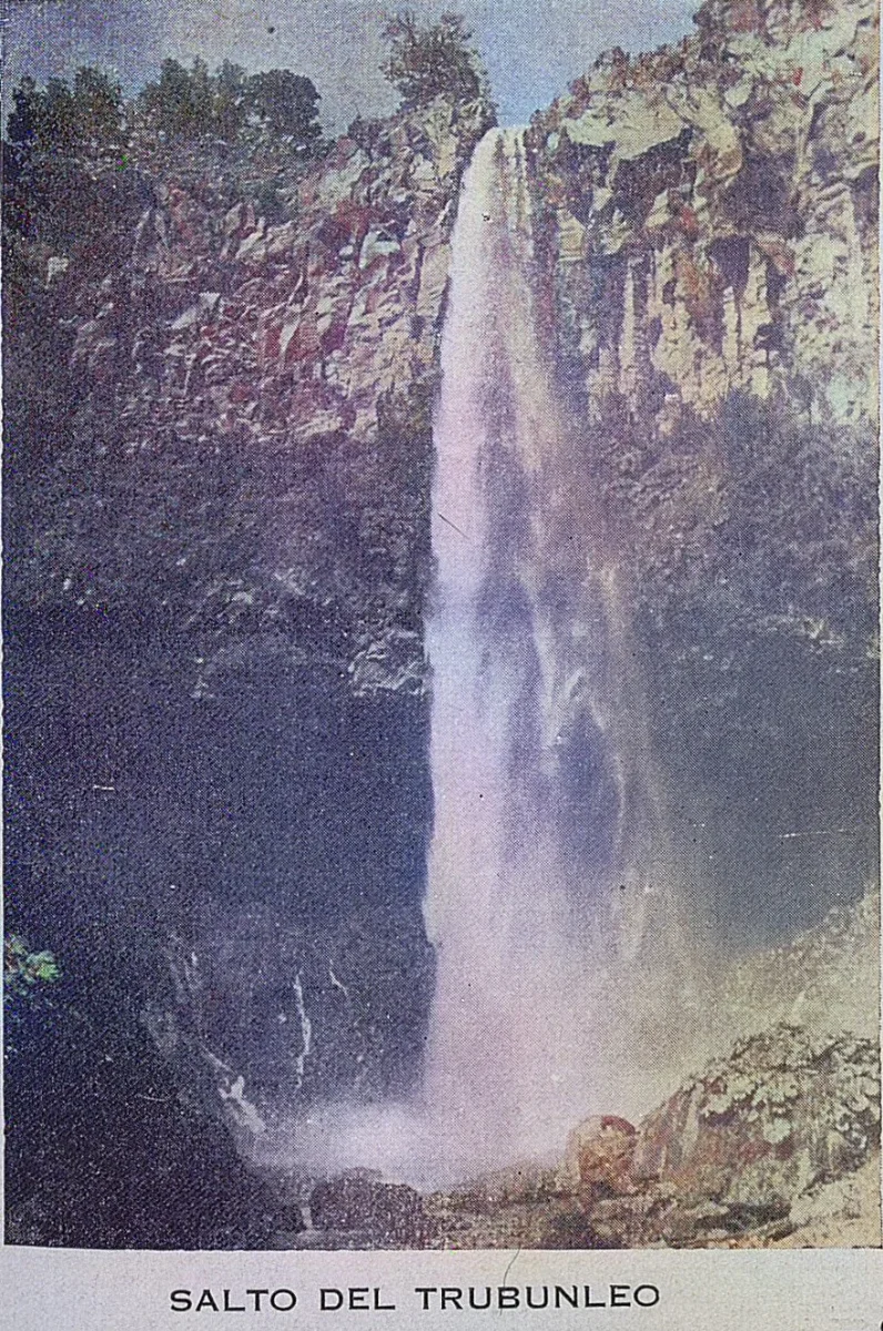 Salto del Trubunleo, 1939 — 1939 | Chile de Ayer