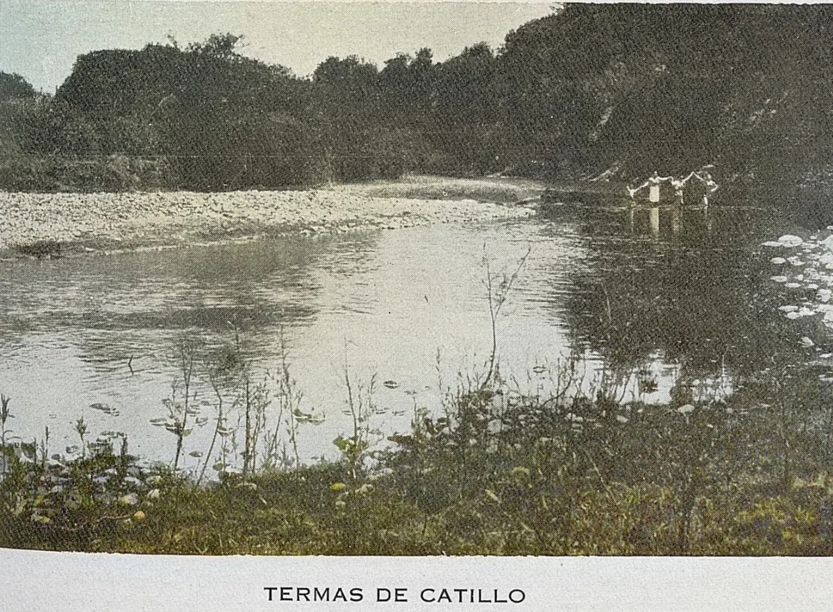 Termas de Catillo, 1939 — 1939 | Chile de Ayer