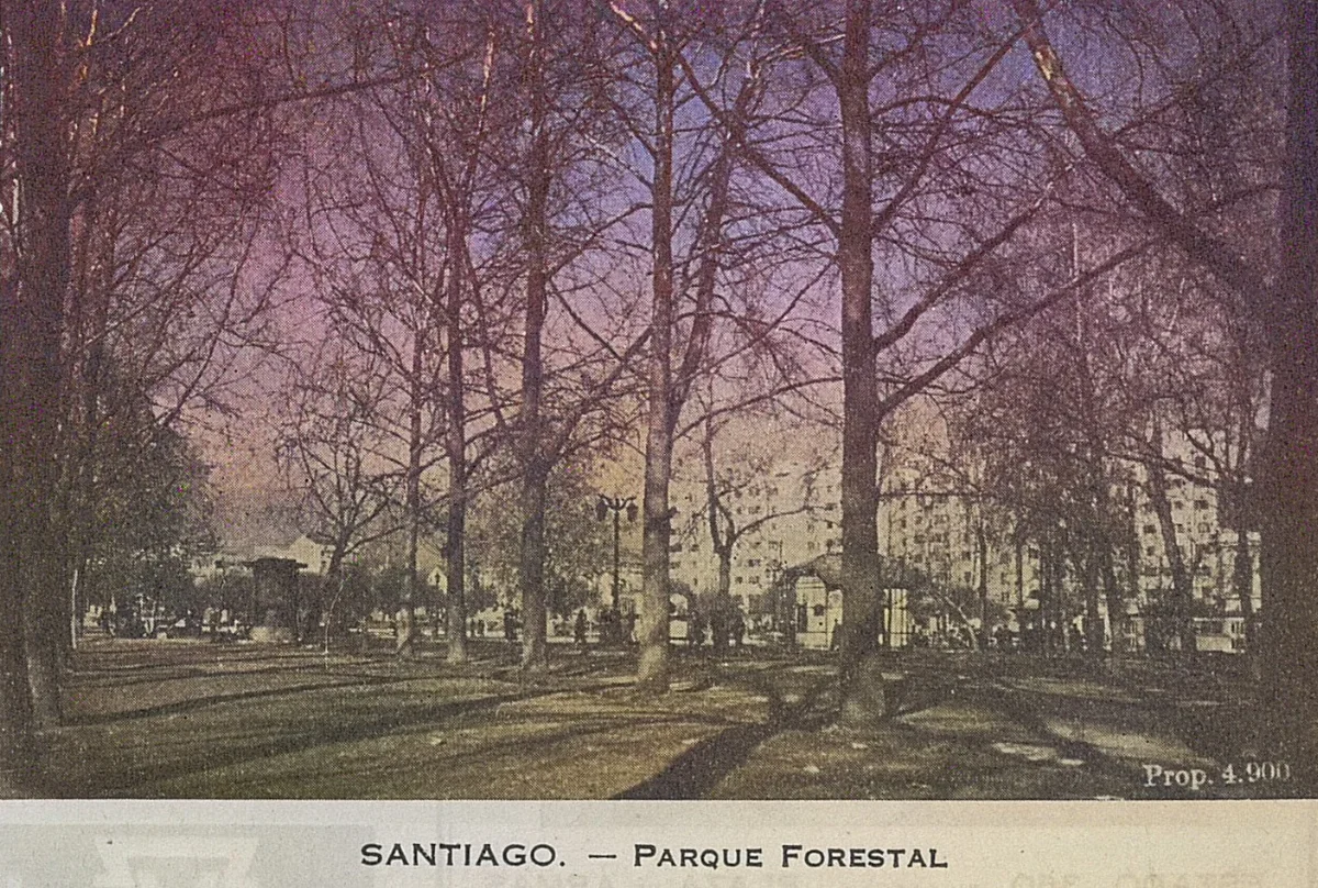 Parque Forestal, 1940 — 1940 | Chile de Ayer