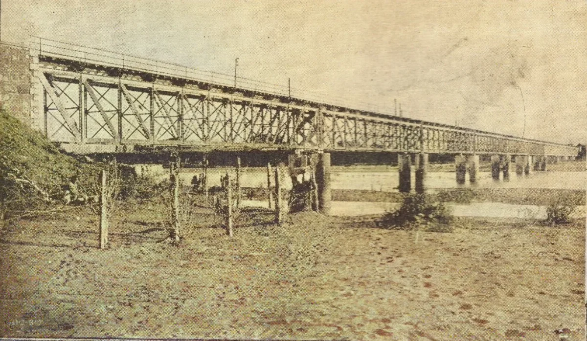 Puente Biobío, circa 1929 — aprox. 1929 | Chile de Ayer