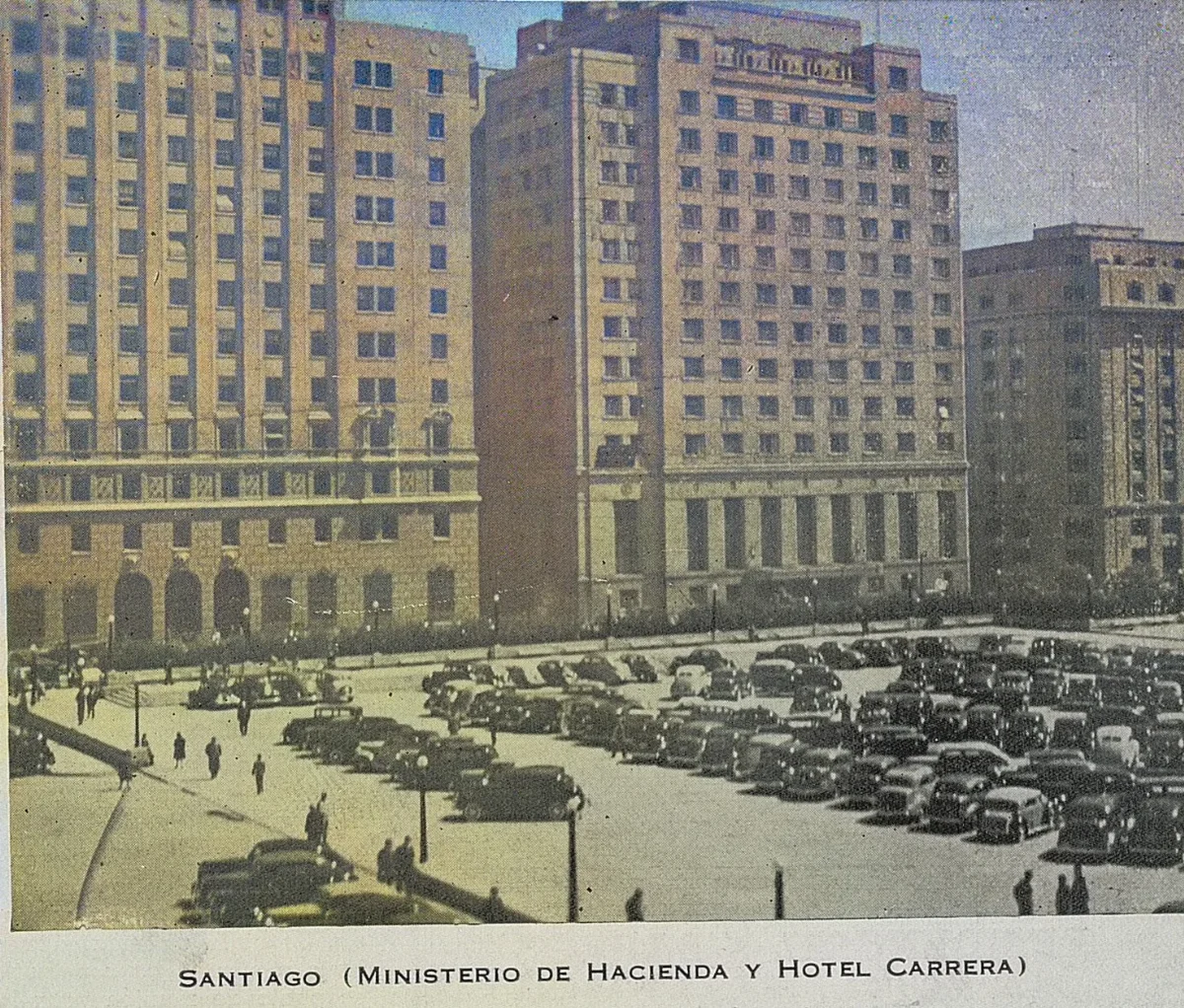 Hotel Carrera, Santiago, 1941 — 1941 | Chile de Ayer