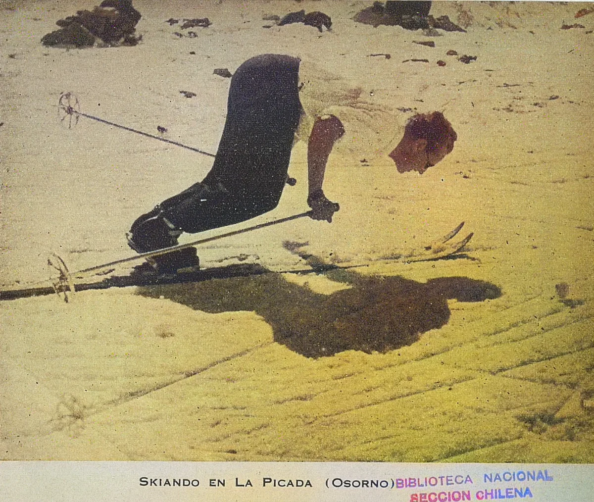 Cancha de esquí, Osorno, 1942 — 1942 | Chile de Ayer