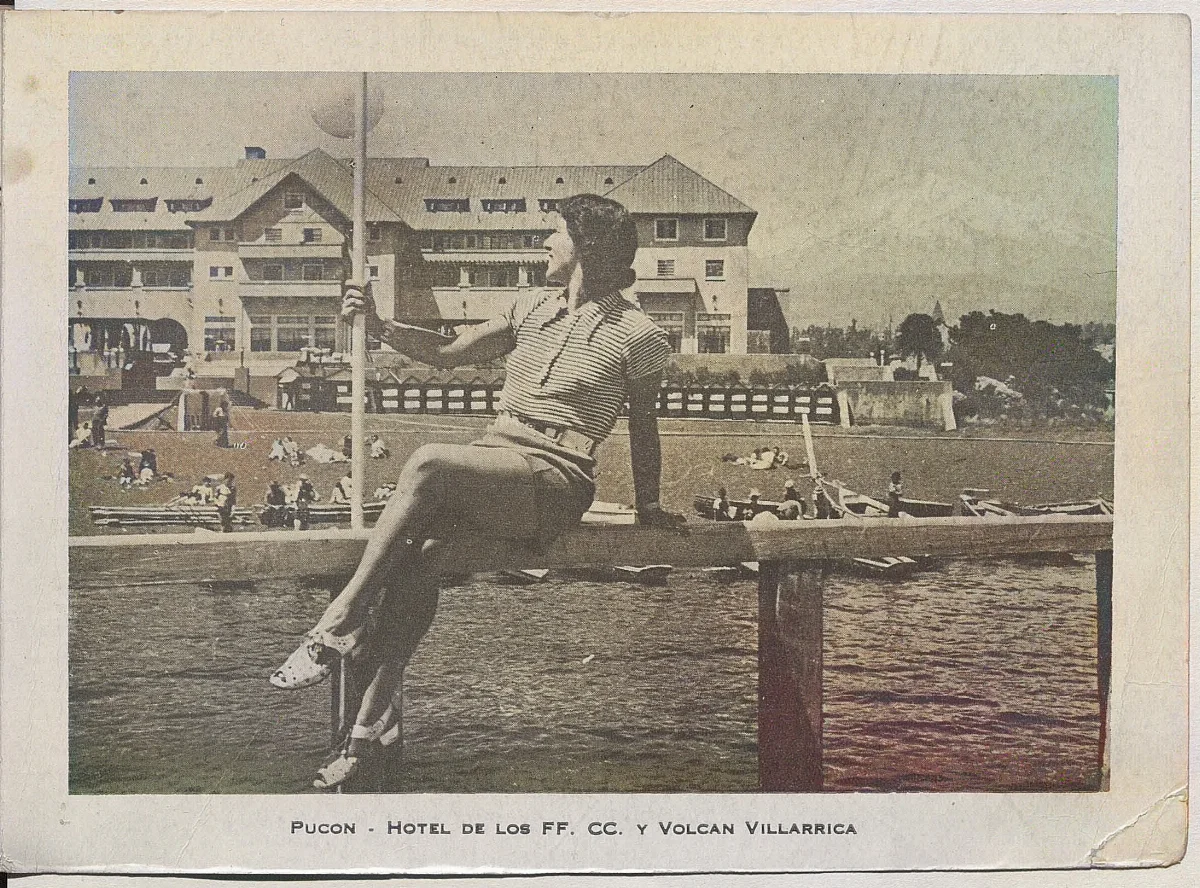 Hotel Pucón y Volcán Villarica, 1942 — 1942 | Chile de Ayer