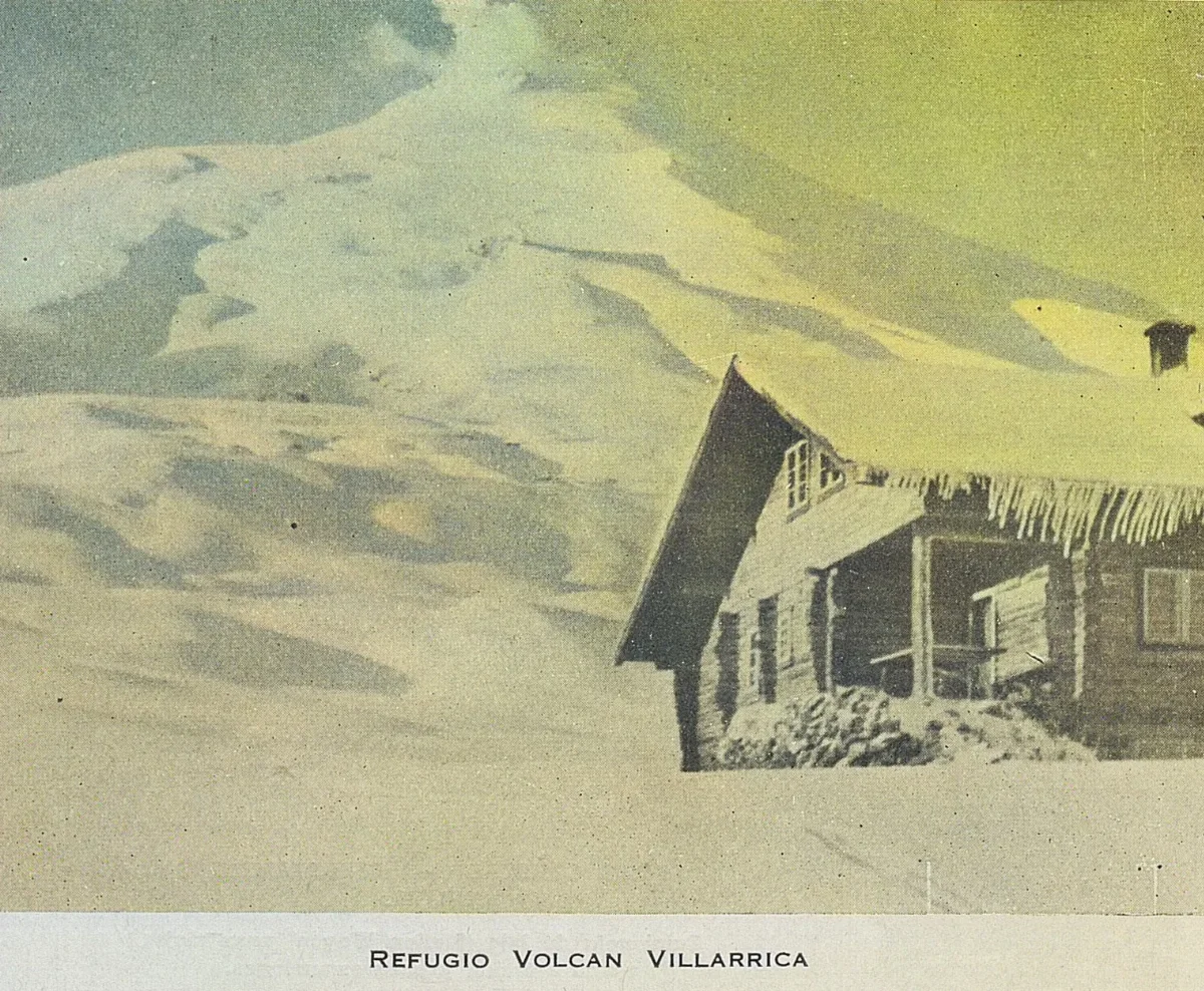 Refugio Volcán Villarrica, 1943 — 1943 | Chile de Ayer