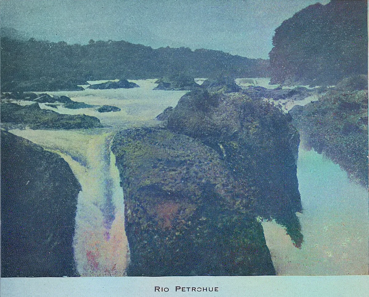 Río Petrohué, 1944 — 1944 | Chile de Ayer