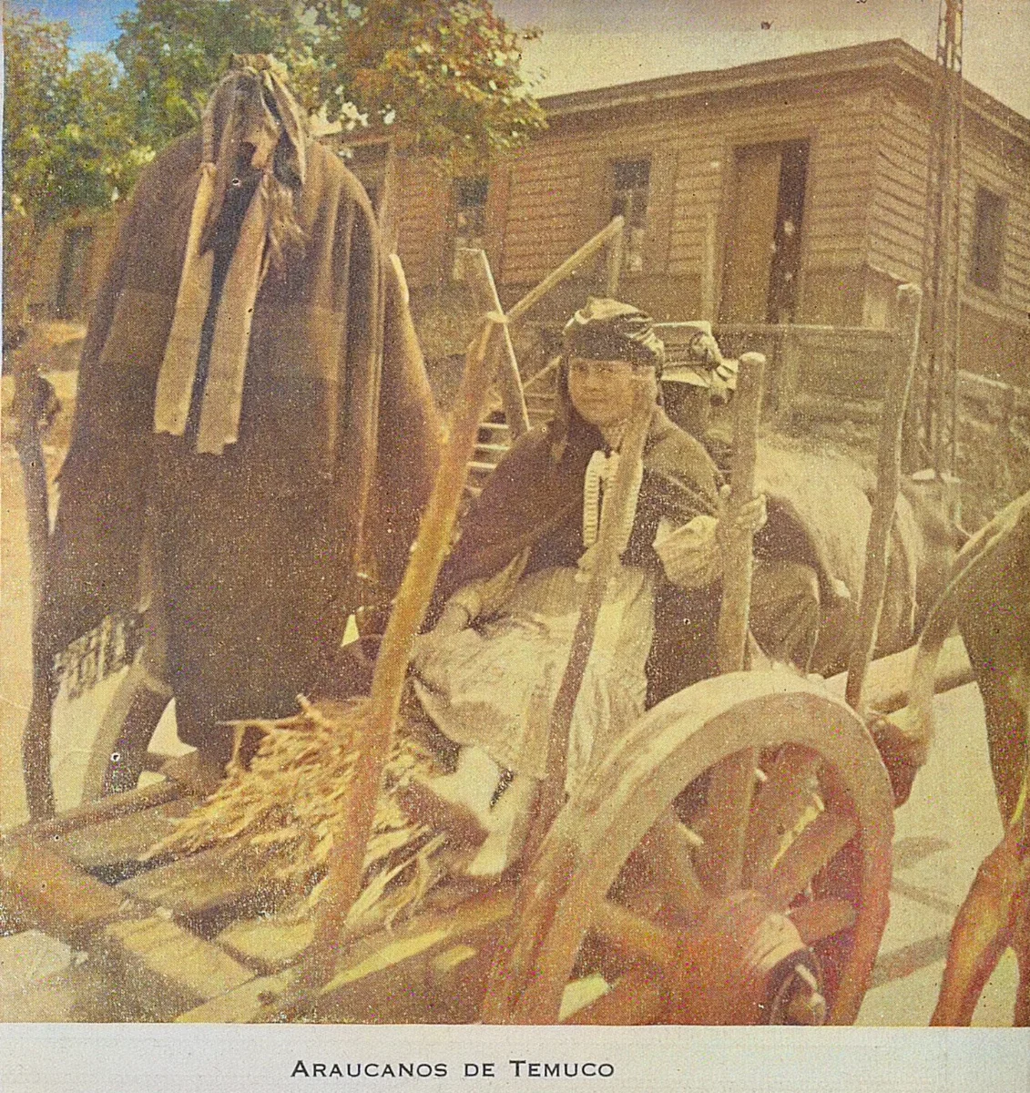 Mujer mapuche en Temuco, 1947 — 1947 | Chile de Ayer