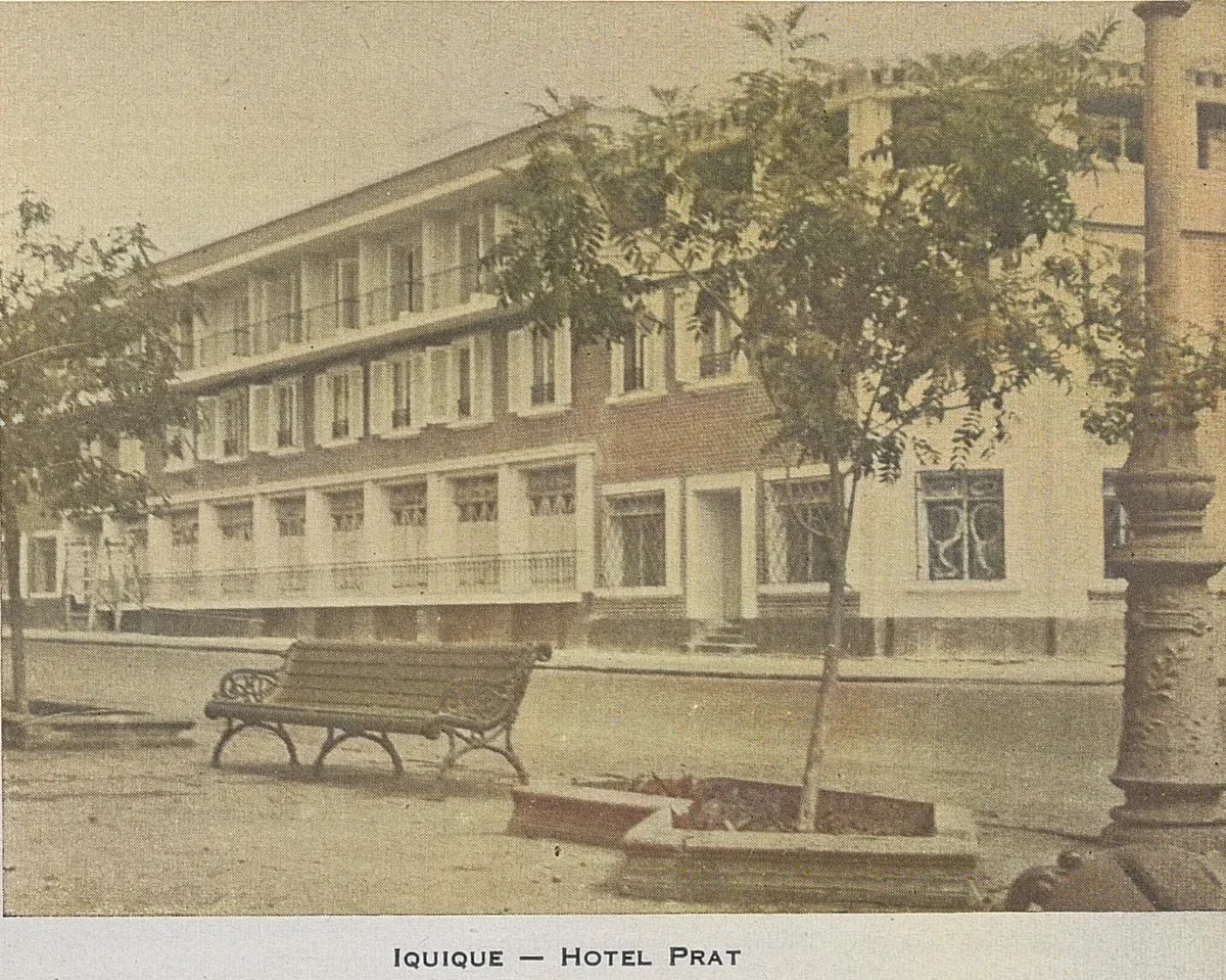 Hotel Prat, Iquique, 1948 — 1948 | Chile de Ayer