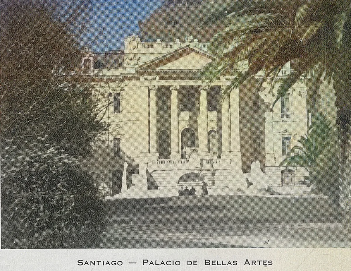 Palacio de Bellas Artes, Santiago, 1949 — 1949 | Chile de Ayer