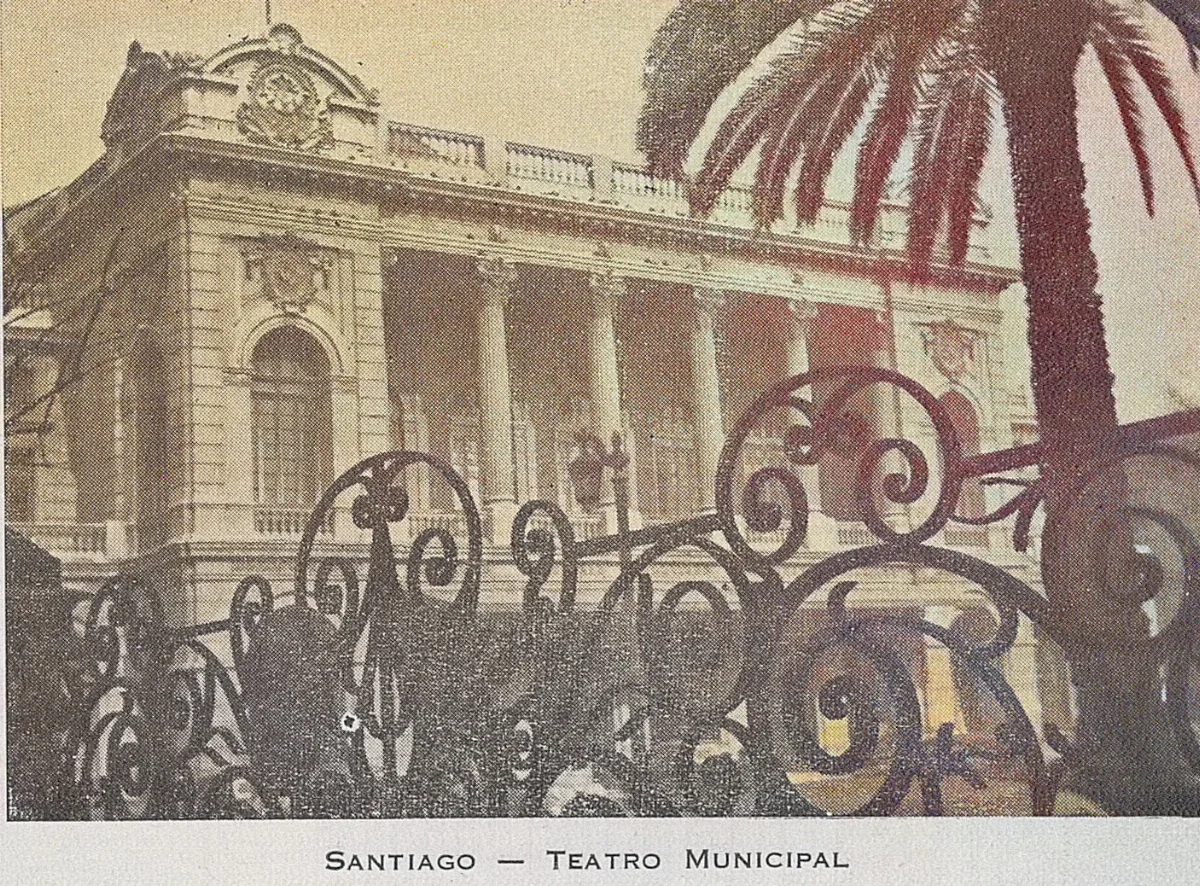Teatro Municipal, Santiago, 1949 — 1949 | Chile de Ayer