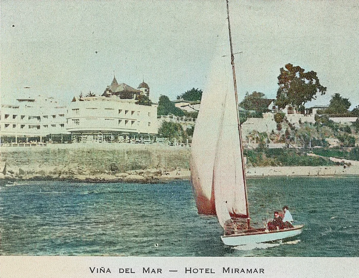 Hotel Miramar, Viña del Mar, 1949 — 1949 | Chile de Ayer