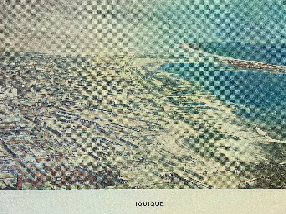 Fotografía aérea de Iquique, 1949 — 1949 | Chile de Ayer