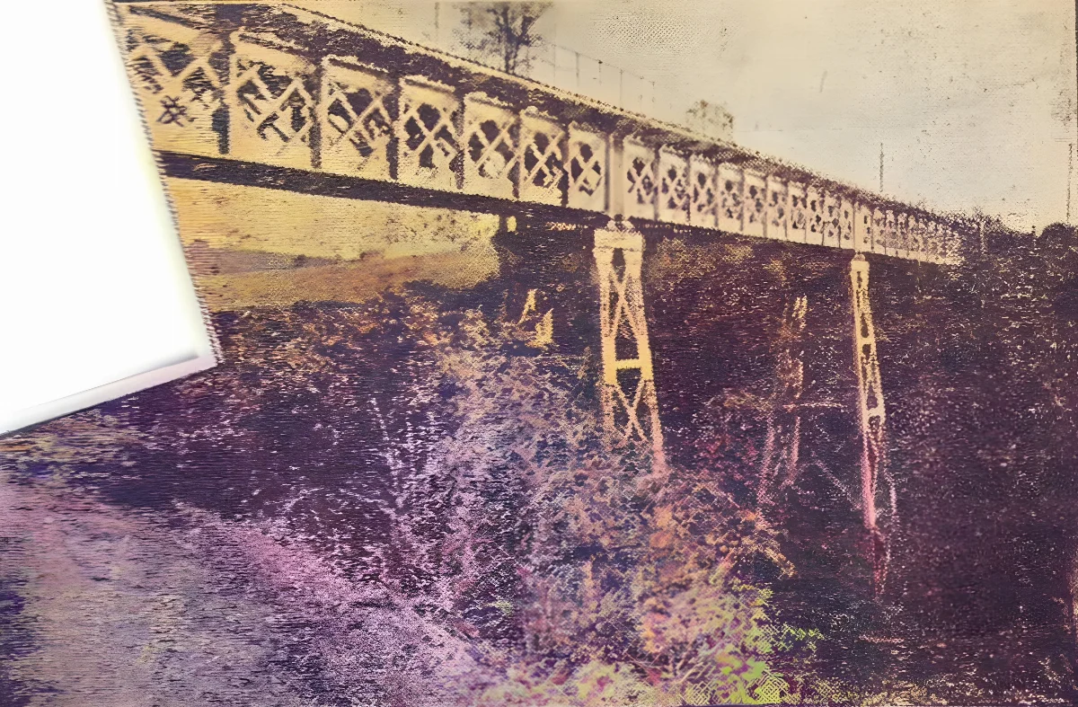 Puente Lipingue, circa 1929 — aprox. 1929 | Chile de Ayer