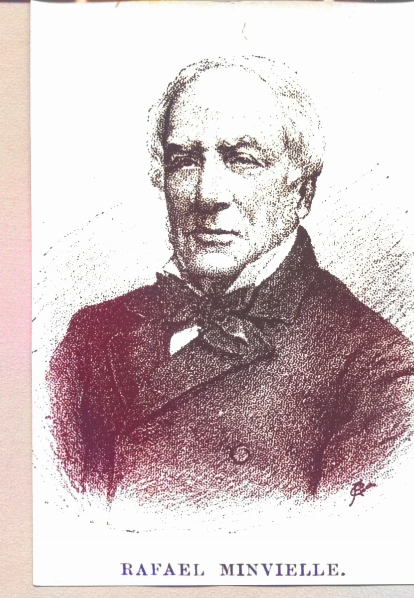 Rafael Minvielle, hacia 1860 — 1860 | Chile de Ayer