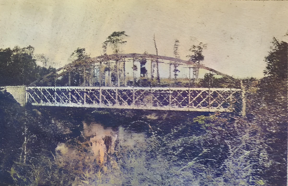 Puente Llollelhue, circa 1929 — aprox. 1929 | Chile de Ayer