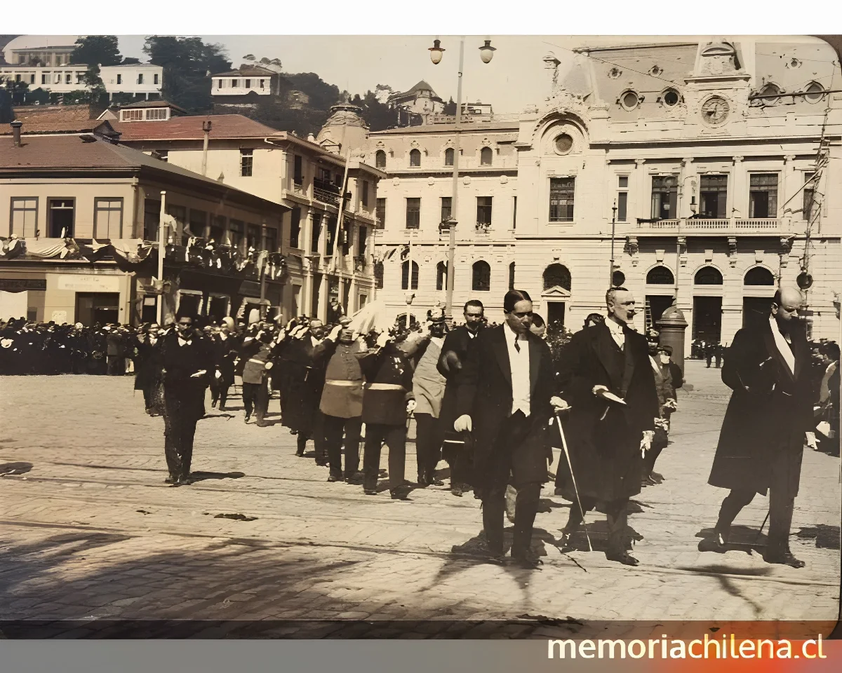 Don Emiliano Figueroa Larraín, vicepresidente y presidente de la República de Chile, 1910e — 1910 | Chile de Ayer