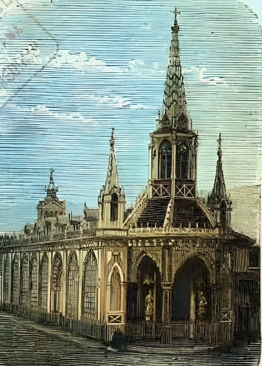 Santiago - Iglesia del Carmen Alto (1872) — 1872 | Chile de Ayer