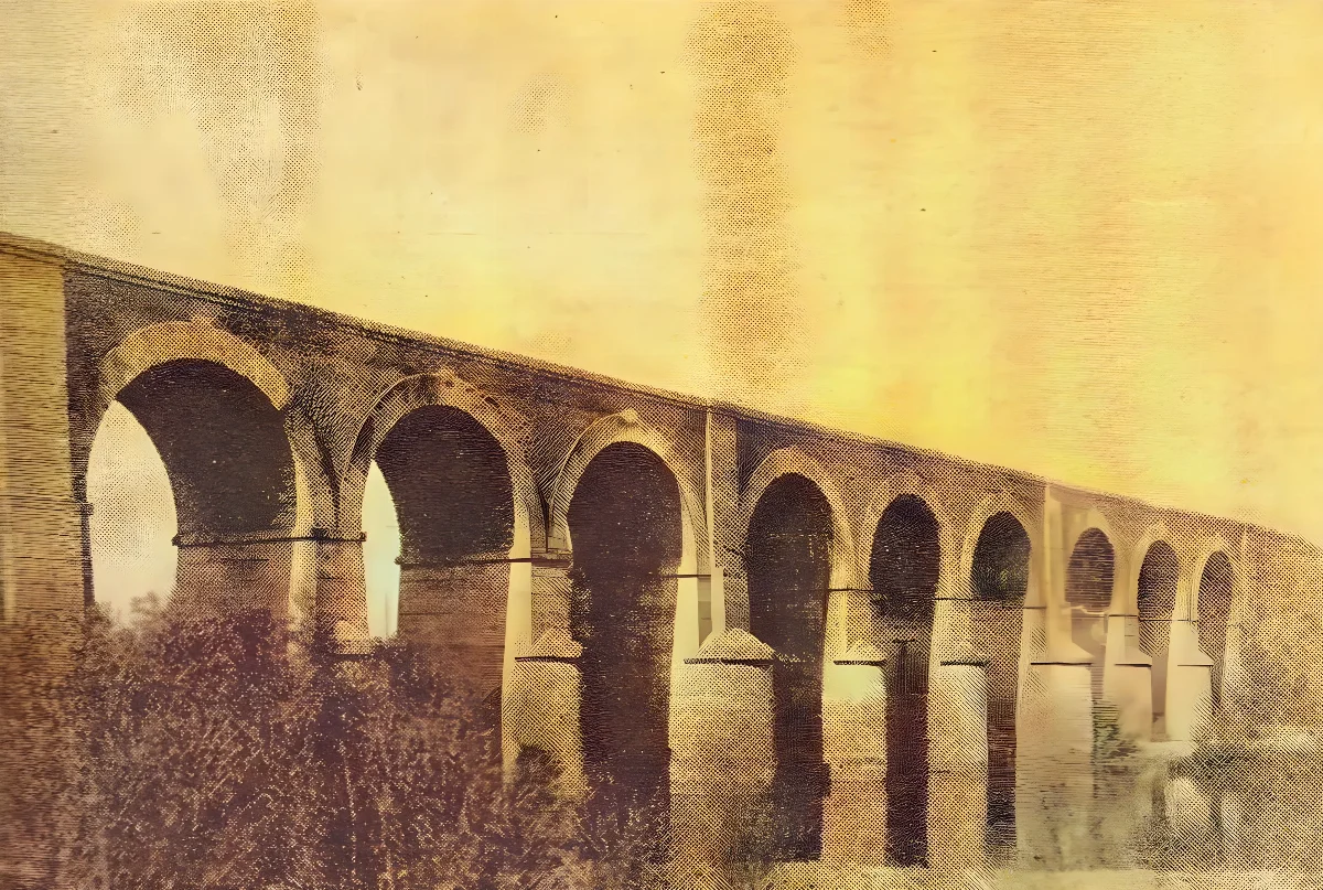 Puente Panguilemo, circa 1929 — aprox. 1929 | Chile de Ayer