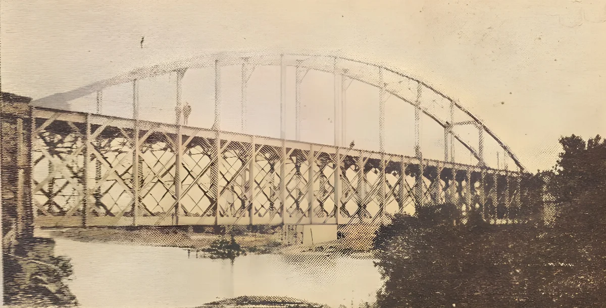 Puente Quepe, circa 1929 — aprox. 1929 | Chile de Ayer